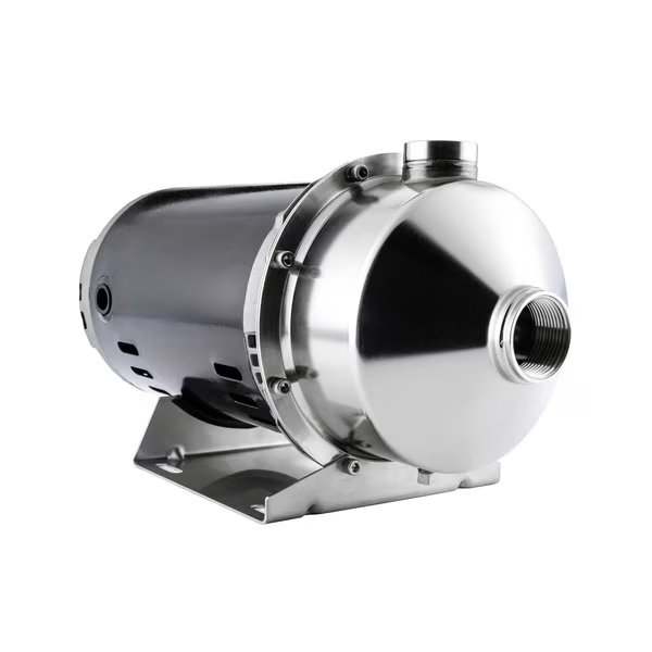 Stainless Steel Pump, Silicon Carbide/Silicon Carbide/BunaN Seal, 1.5 HP, ODP Motor, BEP = 40 gpm, American Stainless Pumps, Mfr#: C152176ED3X